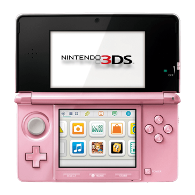 ニンテンドー3DS Консоль Nintendo 3DS Модифицированная 32GB Pearl Pink + 10