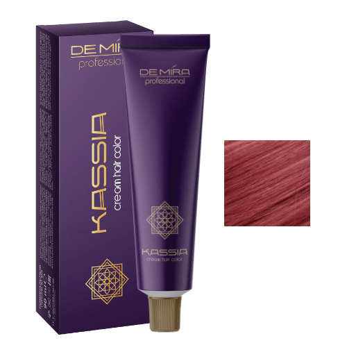 Стойкая крем-краска для волос DeMira Professional Kassia М/5 Красный 90 мл - Фото 1 Стойкая крем-краска для волос DeMira Professional Kassia М/5 Красный 90 мл - изображение 1