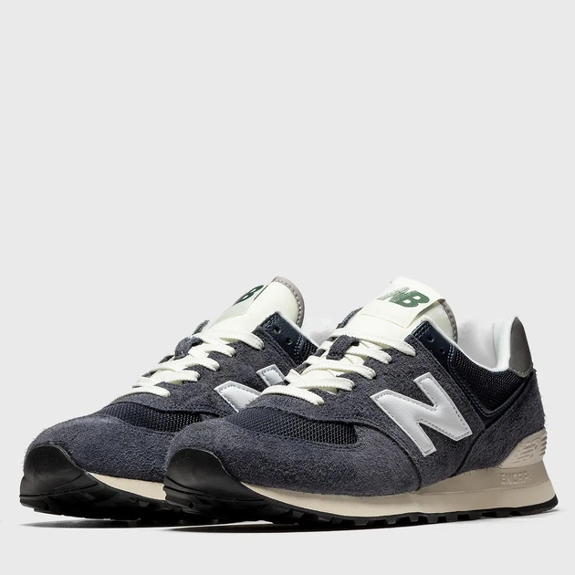Sneakersy męskie New Balance 574 U574RH2 42 (8.5US) 26.5 cm Czarne (196307519069) - obraz 2