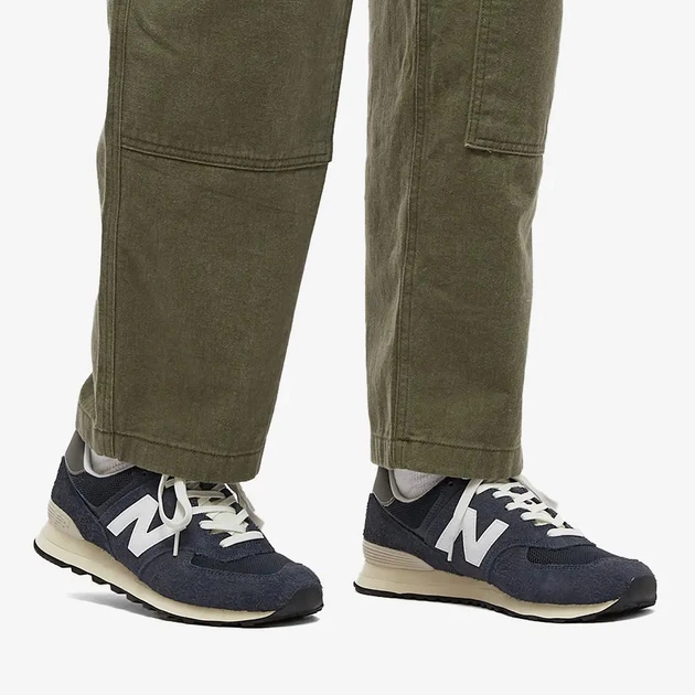 Sneakersy męskie New Balance 574 U574RH2 42 (8.5US) 26.5 cm Czarne (196307519069) - obraz 8