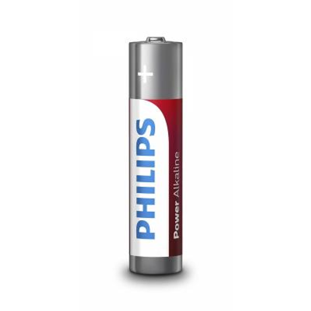 Батарейка Philips AAA LR03 Power Alkaline * 4 (LR03P4B/10) – фото ...