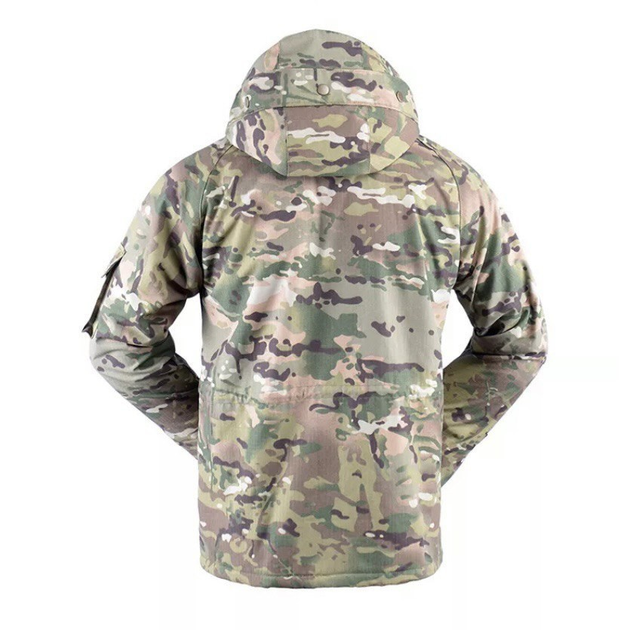 Куртка военная тактическая на флисе YAKEDA SoftShell L Multicam (YAM2888979-1) - изображение 2