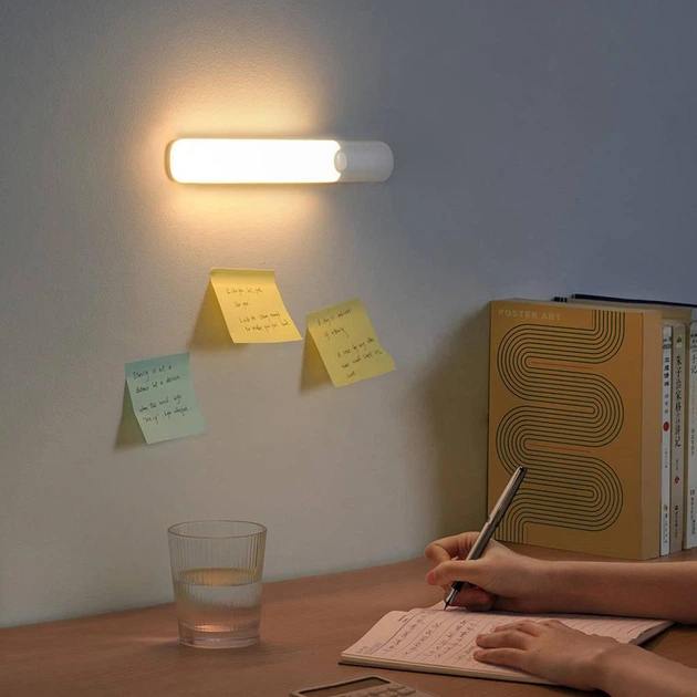Лампа на акумуляторі з датчиком руху Baseus Semiarc Wardrobe Light (1200mAh, 8 годин) - зображення 9