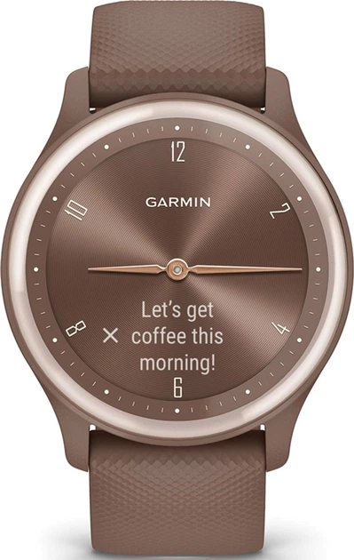Smartwatch Garmin Vivomove Sport Cocoa (010-02566-02) - obraz 3