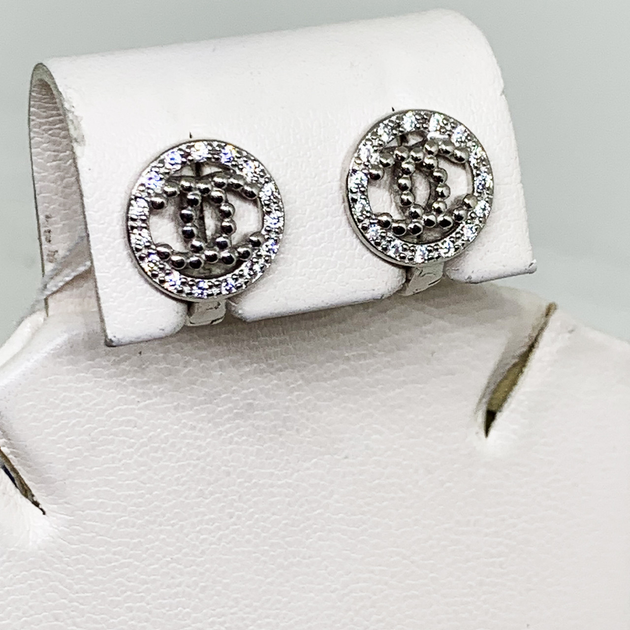 Серьги в стиле Chanel - ROZETKA. Купить недорого сережки в стиле Шанель ...