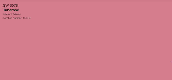 Тестер тонованої фарби DV Avalon Flat Enamel акрил-латексна глибокоматова colorpaint 0.25 л (SW 6578 Tuberose_test) - зображення 1