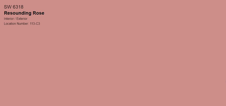 Тестер тонованої фарби DV Avalon Flat Enamel акрил-латексна глибокоматова colorpaint 0.25 л (SW 6318 Resounding Rose_test) - зображення 1