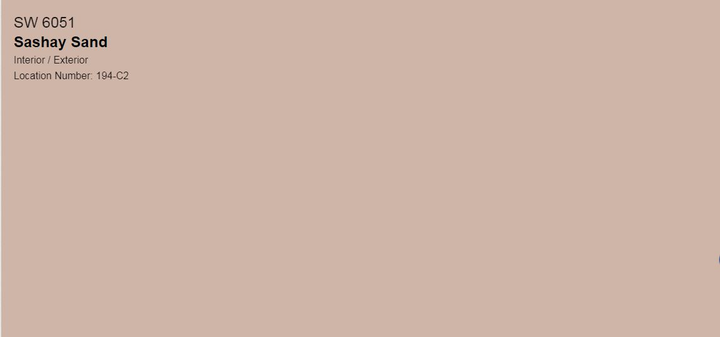 Тестер тонованої фарби DV Avalon Flat Enamel акрил-латексна глибокоматова colorpaint 0.25 л (SW 6051 Sashay Sand_test) - зображення 1