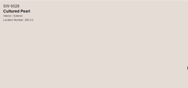 Тестер тонованої фарби DV Avalon Flat Enamel акрил-латексна глибокоматова colorpaint 0.25 л (SW 6028 Cultured Pearl_test) - зображення 1