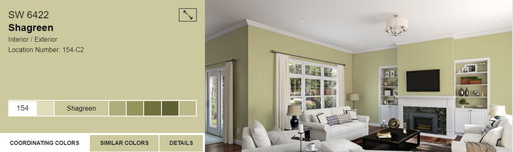 Тестер тонованої фарби DV Avalon Flat Enamel акрил-латексна глибокоматова colorpaint 0.25 л (SW 6422 Shagreen_test) - зображення 2