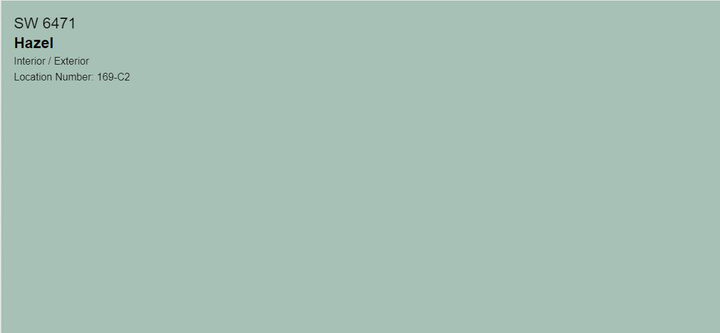 Тестер тонованої фарби DV Avalon Flat Enamel акрил-латексна глибокоматова colorpaint 0.25 л (SW 6471 Hazel_test) - зображення 1