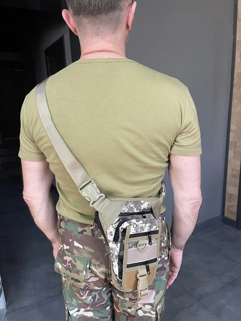 Кобура (сумка) на пояс або через плече, Піксель, кобура закрита для зброї - зображення 2