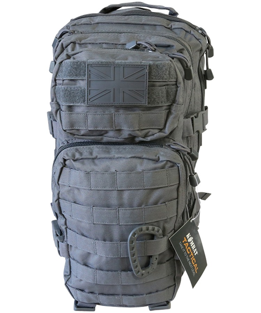 Рюкзак тактичний KOMBAT UK Small Assault Pack, 28л сірий - изображение 2