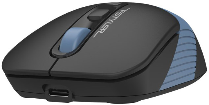 Мышь A4Tech Fstyler FB10CS Wireless/Bluetooth Ash Blue (4711421967662) - изображение 5