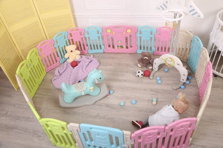 Манеж дитячий XoKo Play Pen D14 132х132 см - зображення 8