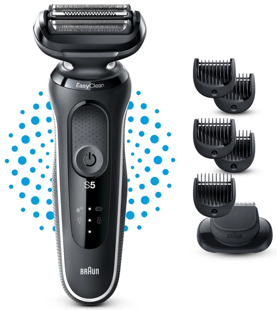 Електробритва Braun Series 5 51-W1500s Black/White - Фото 6 Електробритва Braun Series 5 51-W1500s Black/White - зображення 6