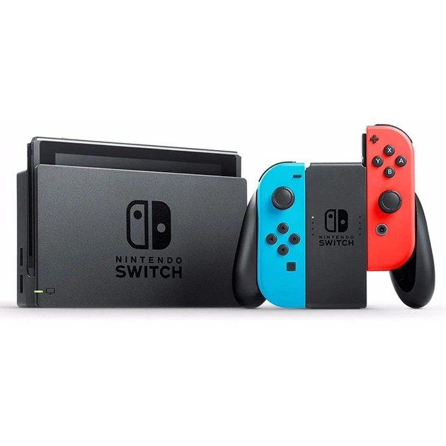 Ігрова консоль Nintendo Switch V2 Red/Blue (HAD-S-KABAA) – фото