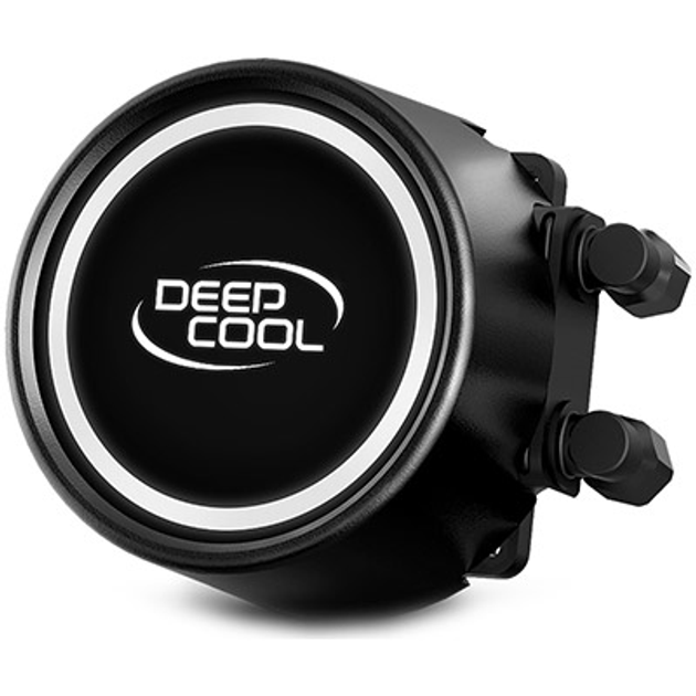 Система водяного охлаждения DeepCool Gammaxx L240T White (DP-H12RF-GL240TW), Intel: LGA2066/2011/1151/1150/1155/LGA1366, AMD: AM4/AM3+/AM3/AM2+/AM2/FM2+/FM2/FM1, 282x120x27 мм, 4-pin - изображение 5