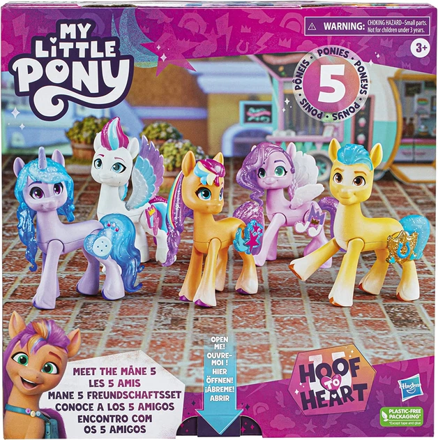 Набор из 5 Фигурок Моя Маленькая Пони My Little Pony 5 Ponies Make