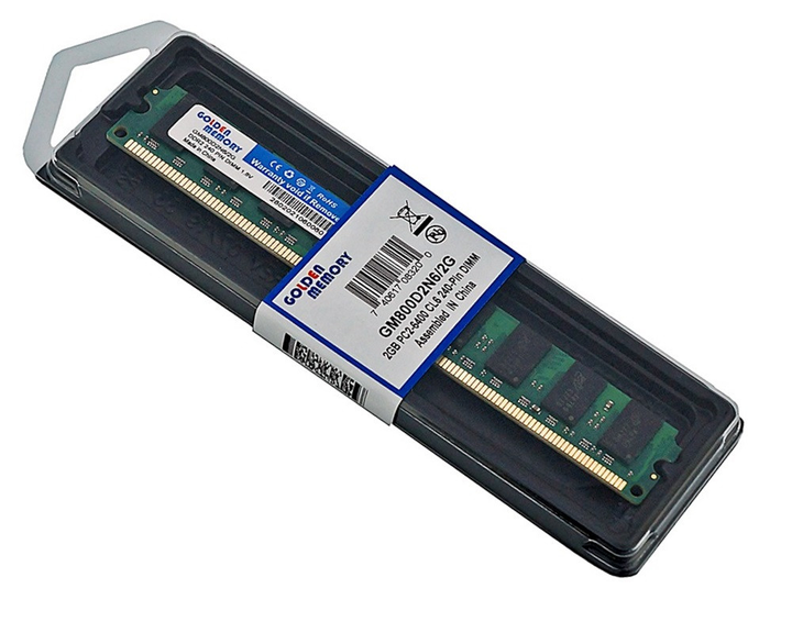 Оперативная память DDR2-800 2Gb PC2-6400 Golden Memory GM800D2N6/2G (7701152) - изображение 2