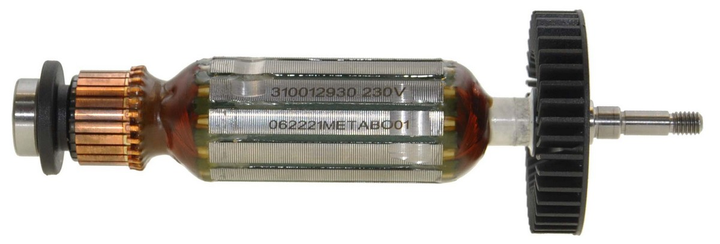 Якорь болгарки УШМ Metabo W 750-115 / W 750-125 310013010 (165*30 ...