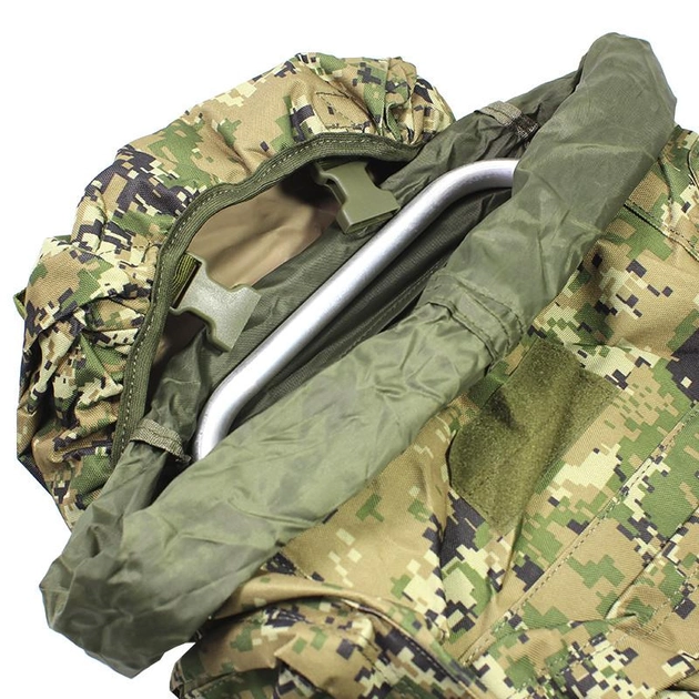Рюкзак тактичний AOKALI Outdoor A21 Camouflage Green армійська сумка 65L (F_5363-16841) - зображення 2