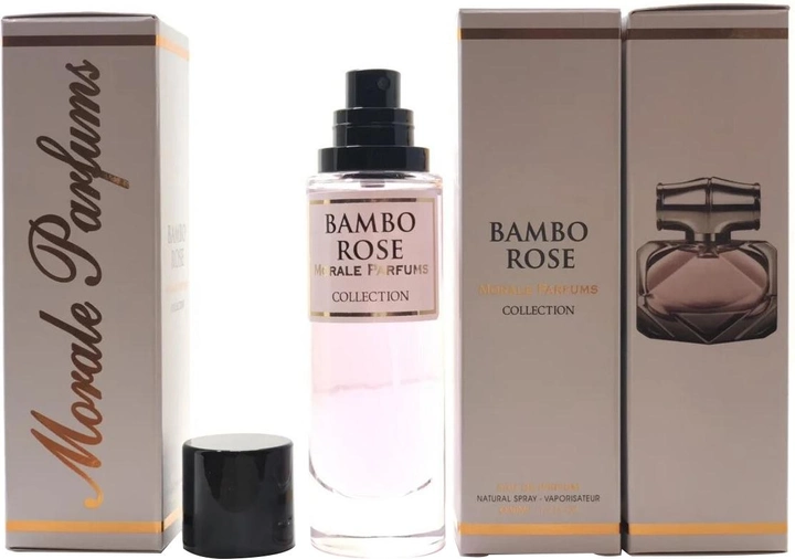 Акція на Парфумована вода для жінок Morale Parfums Bambo Rose версія Gucci By Gucci Bamboo 30 мл (3700754983198/3832747899824/4820269860308) від Rozetka
