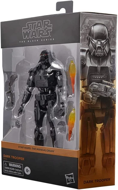 Фигурка Тёмный Солдат Мандалорец Star Wars The Black Series Dark Trooper Hasbro F4066 - Фото 2 Фигурка Тёмный Солдат Мандалорец Star Wars The Black Series Dark Trooper Hasbro F4066 - изображение 2