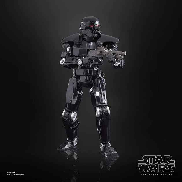 Фигурка Тёмный Солдат Мандалорец Star Wars The Black Series Dark Trooper Hasbro F4066 - Фото 4 Фигурка Тёмный Солдат Мандалорец Star Wars The Black Series Dark Trooper Hasbro F4066 - изображение 4
