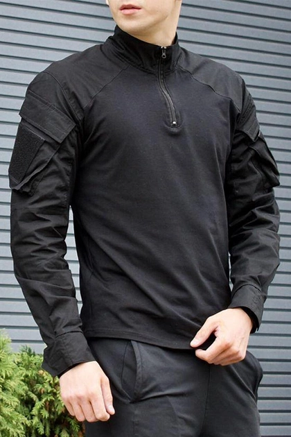 Рубашка Mamakazala тактическая Убакс черная L Черный (8039509) - изображение 1