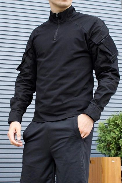 Рубашка Mamakazala тактическая Убакс черная XL Черный (8039509) - изображение 2