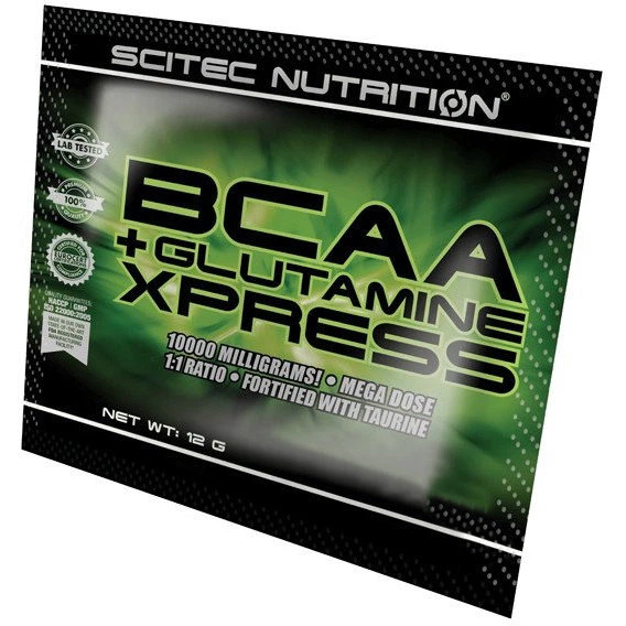 Амінокомплекс для спорту Scitec Nutrition BCAA+Glutamine Xpress 12 g /1 servings/ Watermelon - Фото 1 Амінокомплекс для спорту Scitec Nutrition BCAA+Glutamine Xpress 12 g /1 servings/ Watermelon - зображення 1