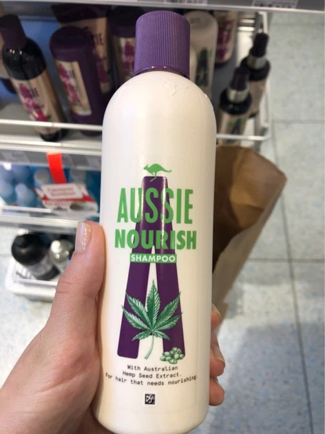Шампунь для сухих и поврежденных волос с экстрактом семян конопли Aussie Hair Nourish Hemp , 300 мл - Фото 10 Шампунь для сухих и поврежденных волос с экстрактом семян конопли Aussie Hair Nourish Hemp , 300 мл - изображение 10