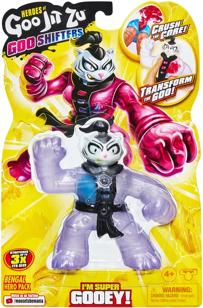 Rozciągliwa zabawka GooJitZu Goojitsu Heroes Bengal (Manetki Goo) (GOJ41403) - obraz 3