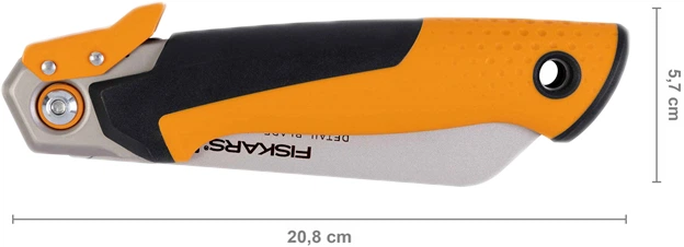 Piła składana Fiskars PowerTooth 150 mm 19 TPI 1062932 (6411501201157) - obraz 3