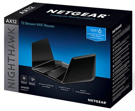 Маршрутизатор Netgear Nighthawk AX12 (RAX120-100EUS) - зображення 6