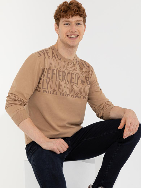 Світшот чоловічий U.S. Polo Assn G081SZ082-000-1499642 XL Коричневий від Rozetka на платформі USKIDKA Акція на Світшот чоловічий U.S. Polo Assn G081SZ082-000-1499642 XL Коричневий від Rozetka