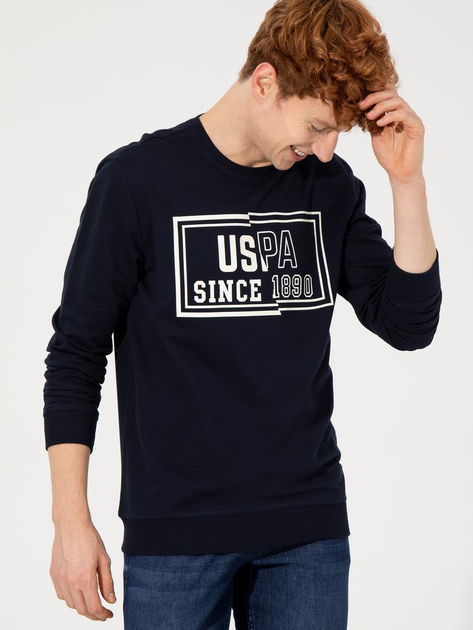 Світшот чоловічий U.S. Polo Assn G081SZ082-000-1498759 XXL Синій від Rozetka на платформі USKIDKA Акція на Світшот чоловічий U.S. Polo Assn G081SZ082-000-1498759 XXL Синій від Rozetka