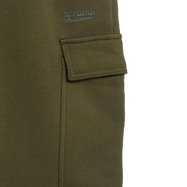 Spodnie dresowe męskie Sprandi SS21-SPM002 L Khaki (5903698654577) - obraz 8