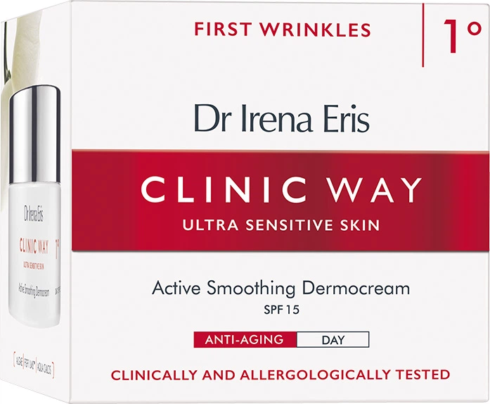 Krem do twarzy na dzień Dr. Irena Eris Clinic Way Active Smoothing Dermo1° 30+ 50 ml (5900717574311) - obraz 2
