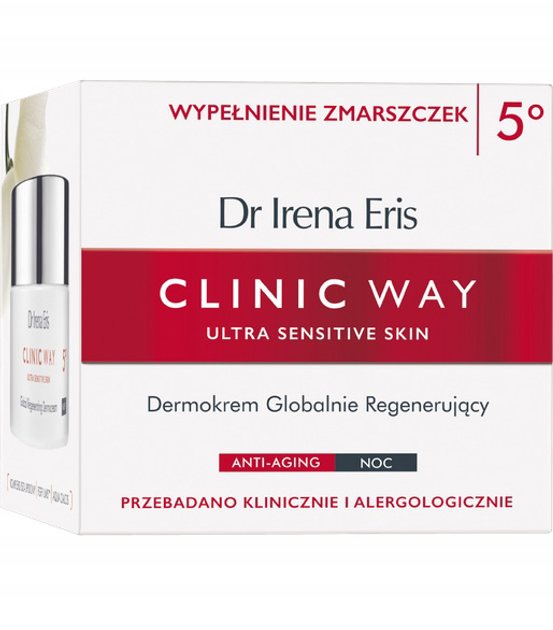 Ночной крем Dr. Irena Eris Clinic Way Глобально восстанавливающий 50 мл ...