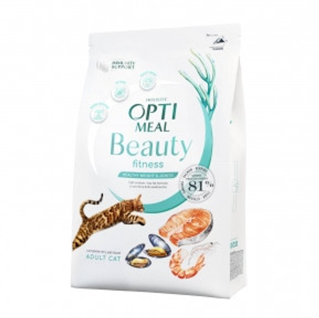 Optimeal Beauty Fitness Здоровый вес 1.5 кг сухой корм для взрослых ...