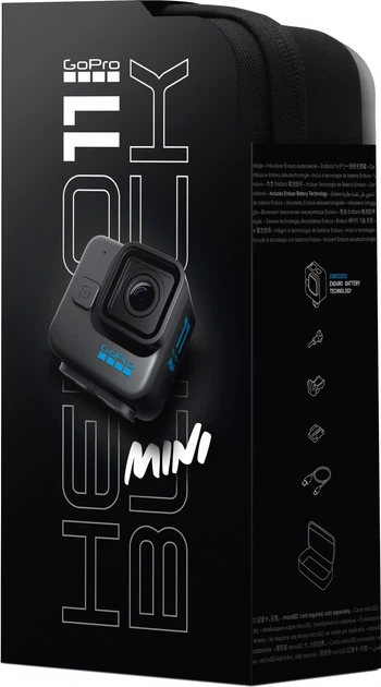 Відеокамера GoPro HERO11 Mini Black (CHDHF-111-RW) - зображення 18