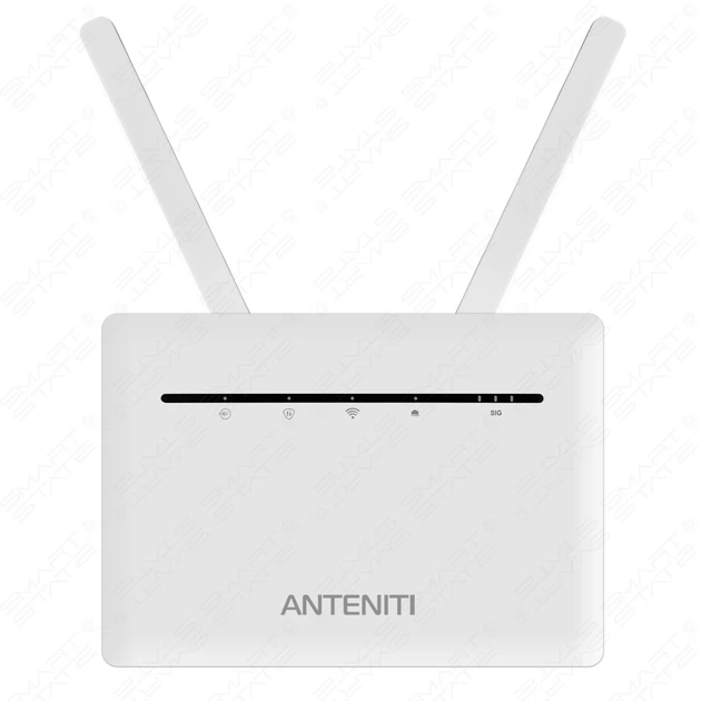 3G/4GLTE WiFi роутер ANTENITI B535-LTE | Працює від павербанка | Швидкість до 150 Мбіт/с (Cat.4) | Виходи під антену | Підтримка до 32 пристроїв | Київстар, Лайфсел, Водафон - зображення 3