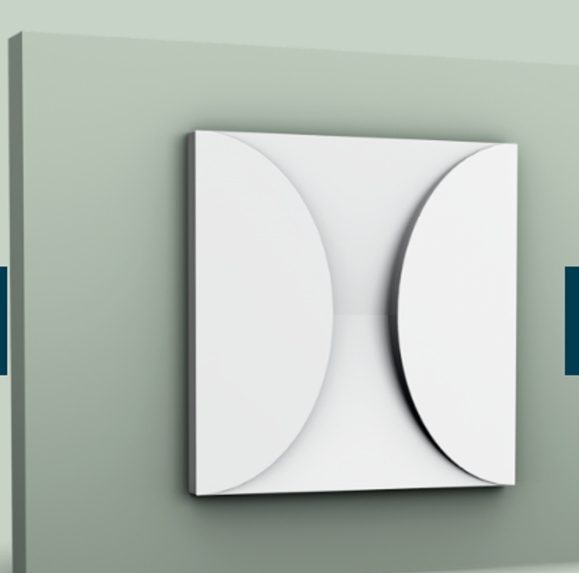 3д панель для стіни Orac Decor W107 Circle - зображення 1