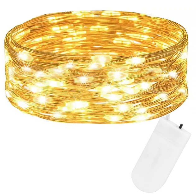 Гирлянда на батарейках Springos 1 м 10 LED CL4025 Warm White - Фото 12 Гирлянда на батарейках Springos 1 м 10 LED CL4025 Warm White - изображение 12