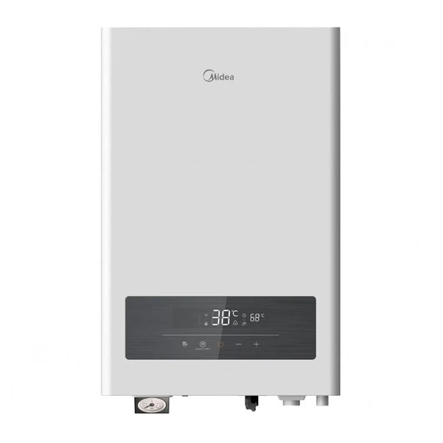 Котел електричний MIDEA DSFB50BW, 5 кВт, 220/380В, до 40 м.кв, з насосом та баком - зображення 2