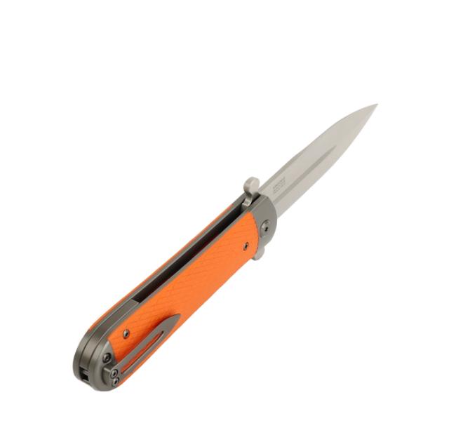 Нож складной карманный, туристический Flipper Adimanti Samson-OR Orange 212 мм - изображение 2