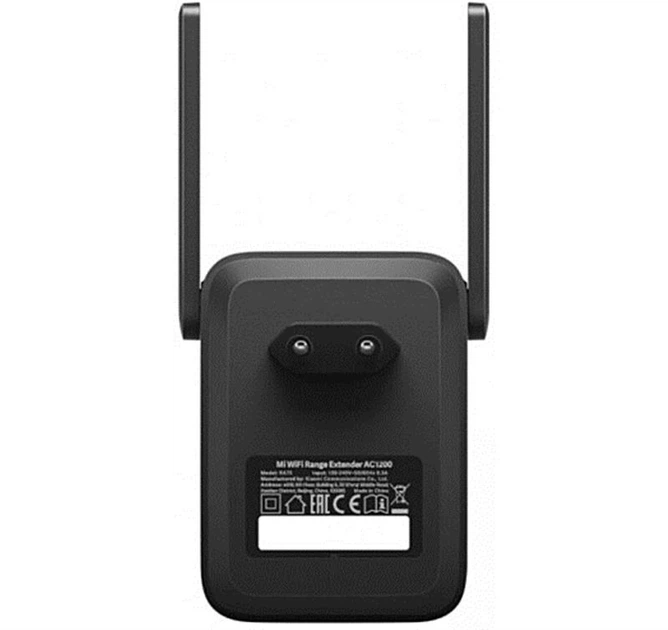 Точка доступу Xiaomi Mi WiFi Range Extender AC1200 (DVB4270GL) - Фото 4 Точка доступу Xiaomi Mi WiFi Range Extender AC1200 (DVB4270GL) - зображення 4