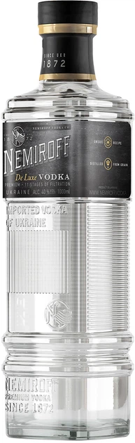 Водка Nemiroff De Luxe 1 л 40% (4820181424947) - изображение 3